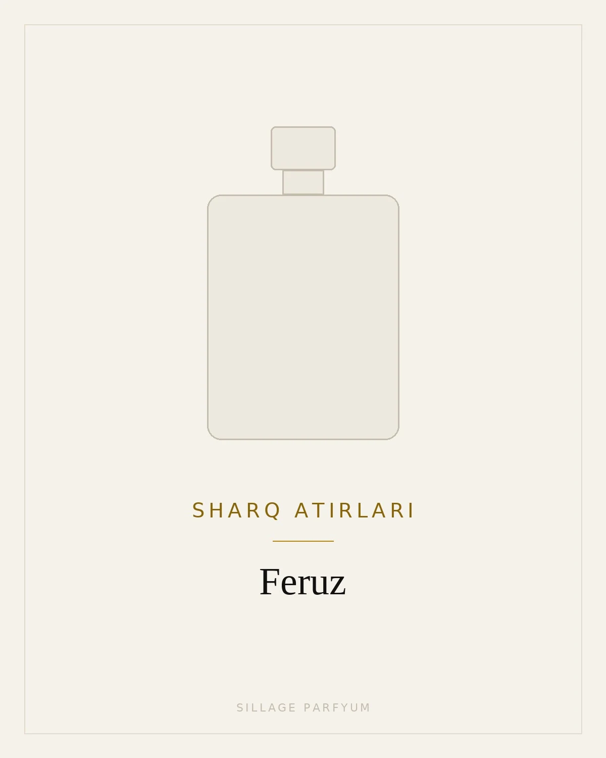 Sharq atirlari Feruz — rasm hali yuklanmagan