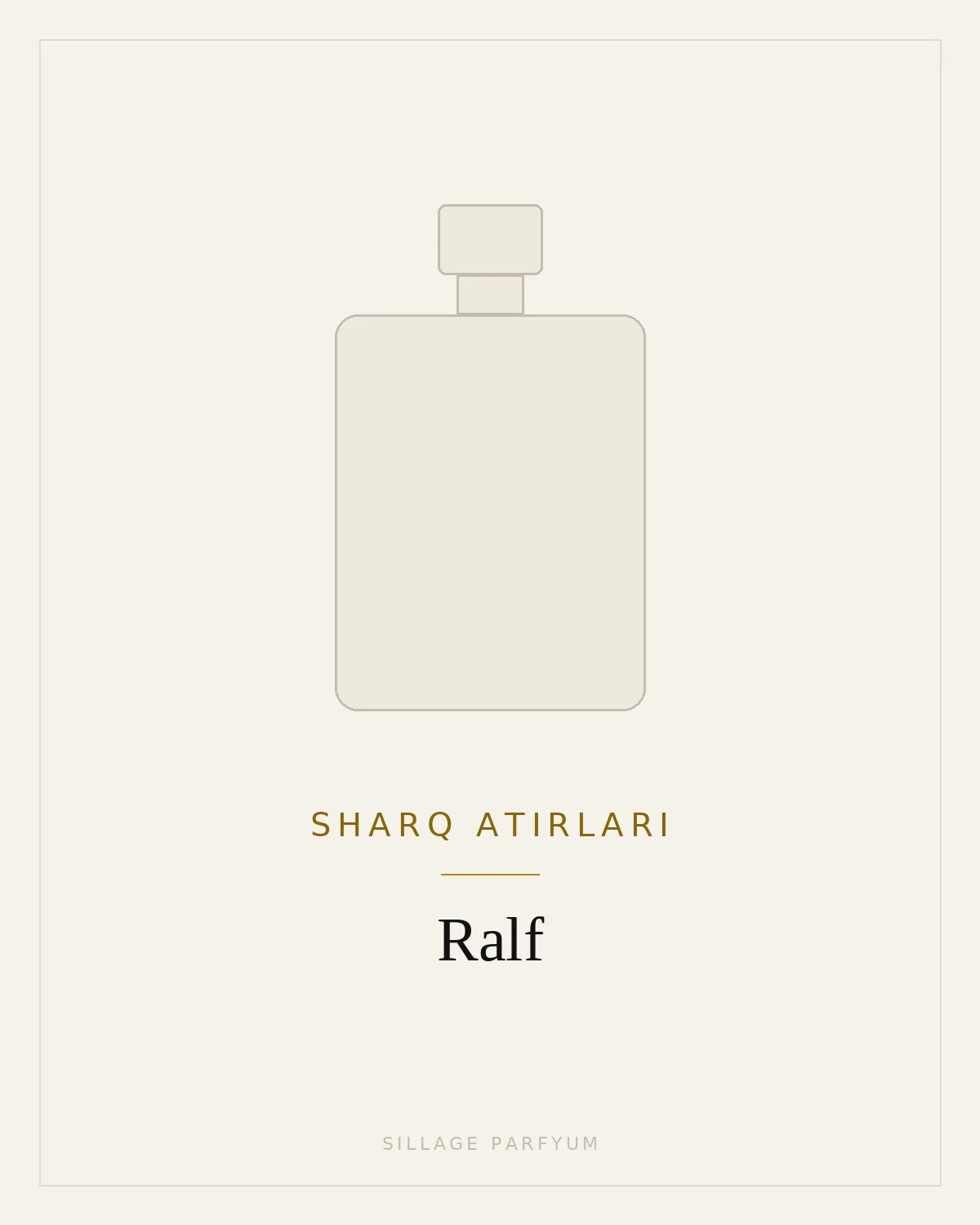 Sharq atirlari Ralf — rasm hali yuklanmagan