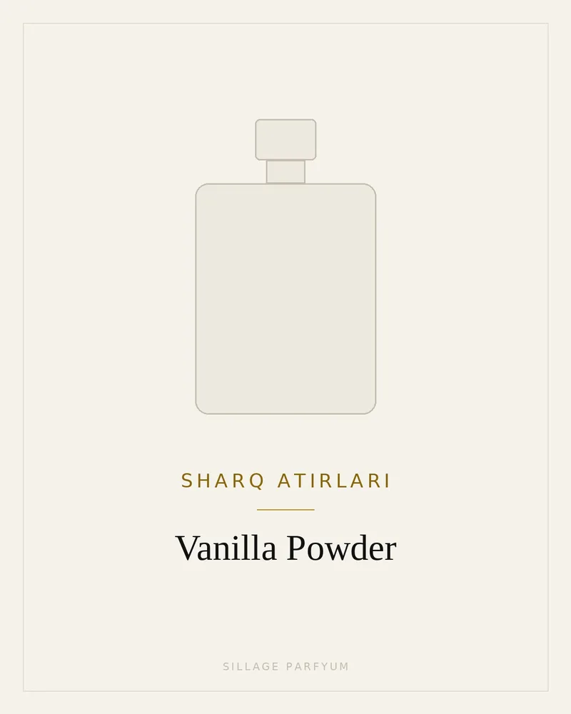 Sharq atirlari Vanilla Powder — rasm hali yuklanmagan