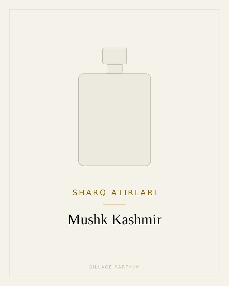 Sharq atirlari Mushk Kashmir — rasm hali yuklanmagan