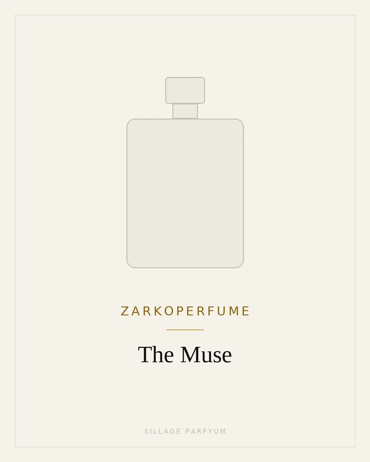 Zarkoperfume The Muse — rasm hali yuklanmagan